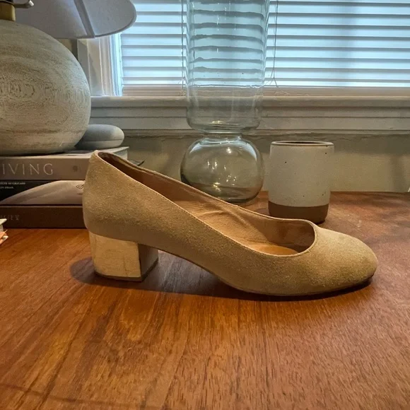 Madewell Tan Ella Pumps - Size 7.5 - Picture 3 of 7